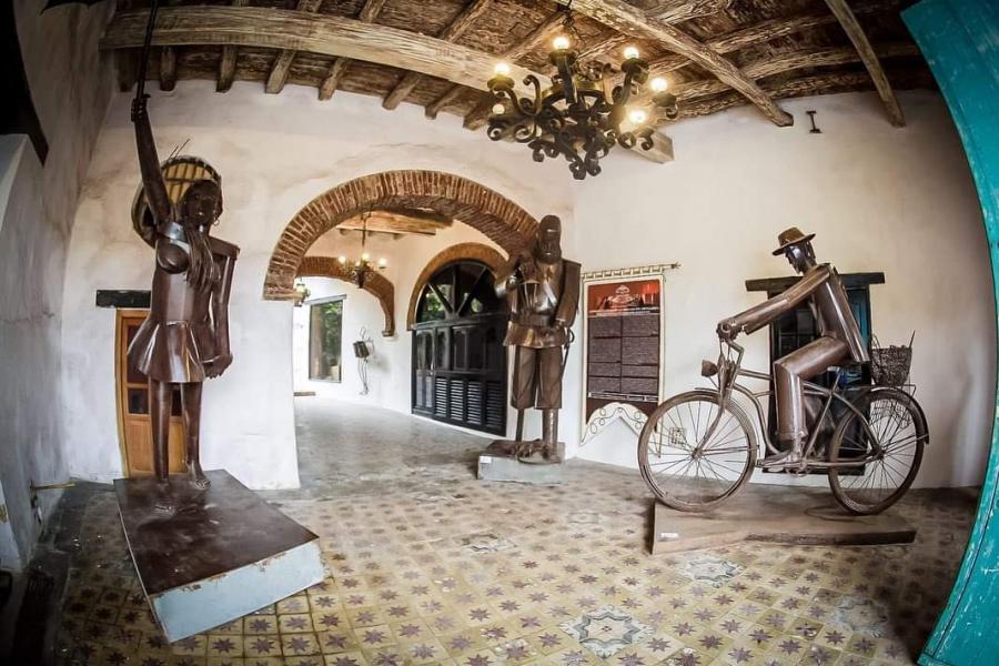 Museo Carmona en Cartagena el acero convertido en obras de arte
